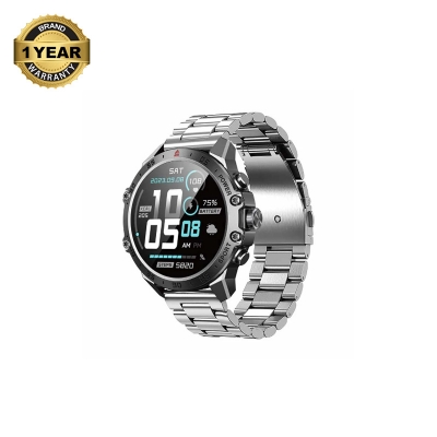 Picture of BWOO BO-WA08 Black Bluetooth Calling Smart Watch with Dual Straps
