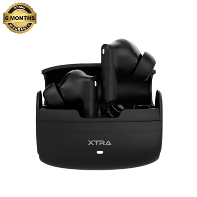Picture of XTRA Buds T10 ANC Black TWS Bluetooth Earbuds (6 Month Warranty)