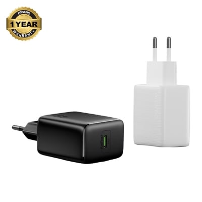 Picture of oraimo PowerGaN 451 45W Gan Ultra Fast Wall Charger   Oraimo CAKT Fast Type-C Charger Adapter EU ( OCW5451ECC )- Black