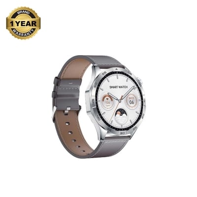 Picture of Blisbond Edge Silver AMOLED Bluetooth Calling Smart Watch
