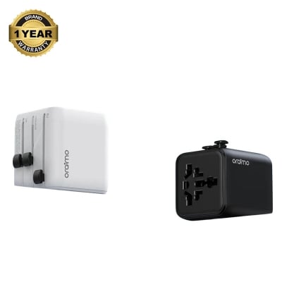 Picture of Oraimo PowerOmni 251 Black Universal Travel Adapter