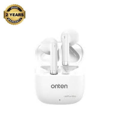 Picture of Onten OnPlus Mini OTN-BE301 White Bluetooth Earbuds