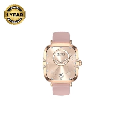 Picture of Blisbond Pearl Gold AMOLED Bluetooth Calling Smart Watch