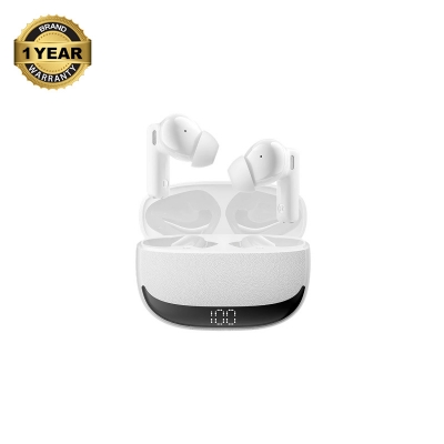 Picture of BWOO BO-BW40 ANC & ENC White TWS Bluetooth Earbuds
