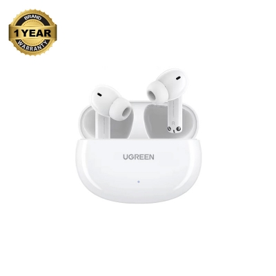 Picture of UGREEN HiTune T6s WS205 (45585) ANC TWS White Earbuds #45585