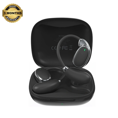 Picture of WiWU T30 Black True Wireless Open-Ear Earbuds