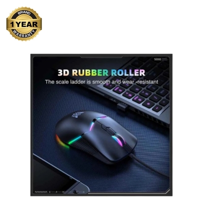 Picture of ONIKUMA CW929 RGB Wired White Gaming Mouse