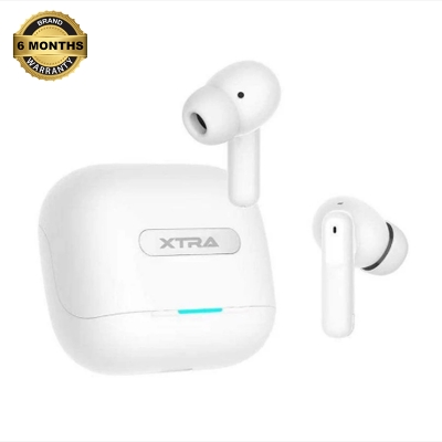 Picture of XTRA T15 ANC White TWS Bluetooth Earbuds (6 Month Warranty)