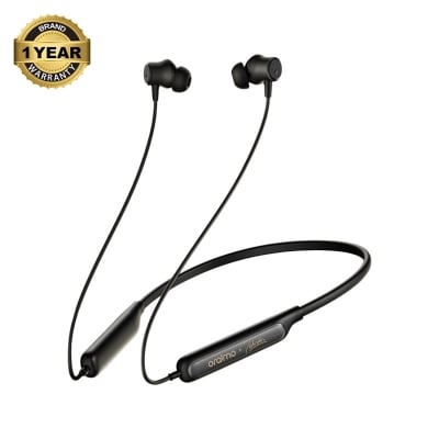 Picture of oraimo Necklace 5 Tahsan Tuned Noise Cancellation Wireless Headphone (OEB-611)- SPEED BLACK