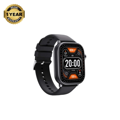 Picture of Blisbond T1 Black Bluetooth Calling Smart Watch