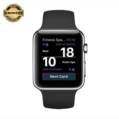 Picture of WiWU SW01 Pro Lite Black Bluetooth Calling Smart Watch