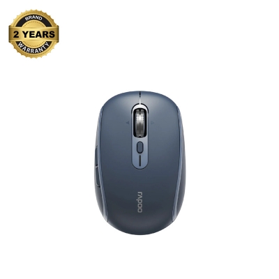 Picture of Rapoo M590 Silent Bluetooth Dual Mode Blue Wireless Mouse