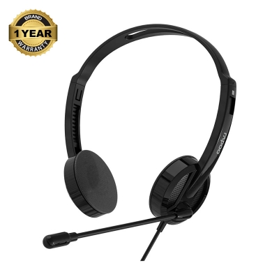Picture of Rapoo H102 Black Wired Stereo Headphone
