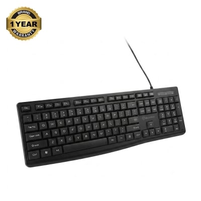 Picture of Micropack K206 Black USB Keyboard with Bangla
