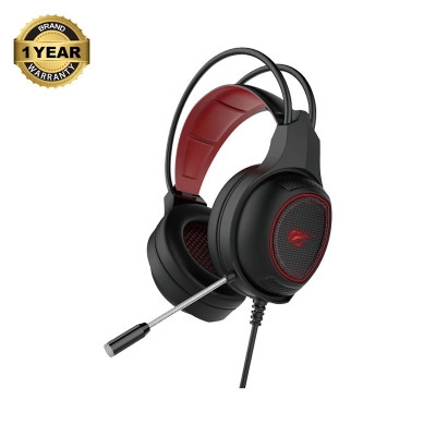 Picture of Havit HV-H2239D 3.5mm Audio Jack+USB Black-Red Gaming Headphone
