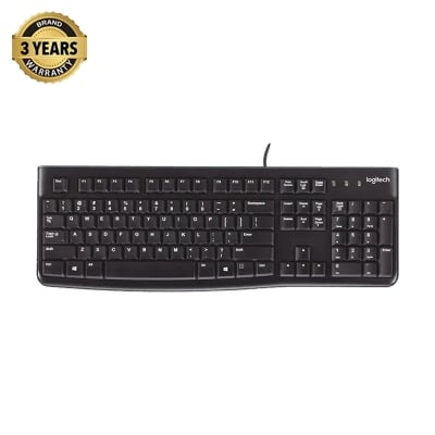 Picture of Logitech K120 Black USB Keyboard