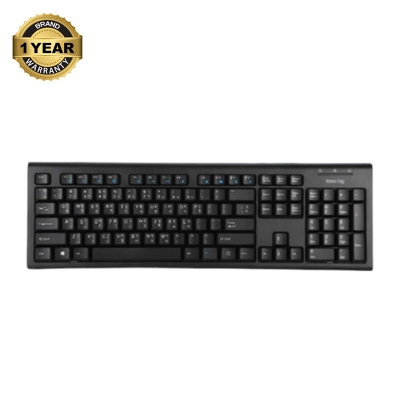 Picture of Value Top K2817U Wired Black Multimedia Office Keyboard with Bangla
