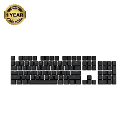 Picture of CORSAIR PBT DOUBLE-SHOT PRO Onyx Black Keycaps Mod Kit