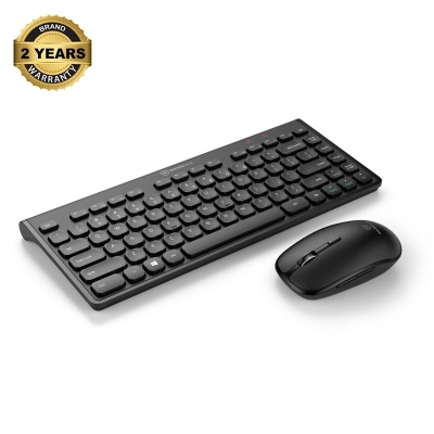 Picture of Micropack KM-228W iFREE MINI 2 Black Wireless Keyboard & Mouse Combo (with Bangla Layout)