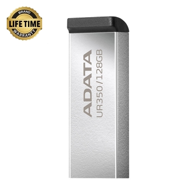 Picture of ADATA UR350 128GB USB 3.2 Black Pen Drive #UR350-128G-RSR/BK