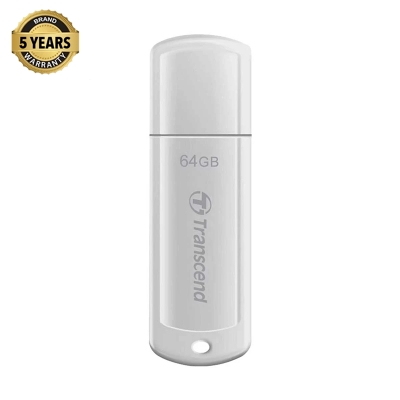 Picture of Transcend V-730 64GB USB 3.1 White Pen Drive (TS64GJF730)