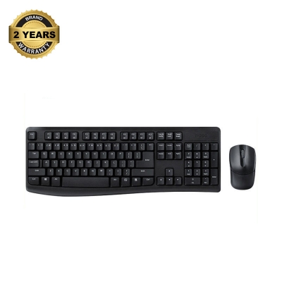 Picture of Rapoo X1800 PRO Wireless Black Multimedia Bangla Keyboard & Mouse