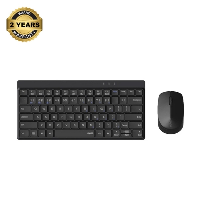 Picture of Rapoo 8000GT Wireless (Dual Mode) Black Keyboard & Mouse Combo