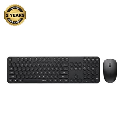 Picture of Rapoo X260S Black Wireless Keyboard & Mouse Combo