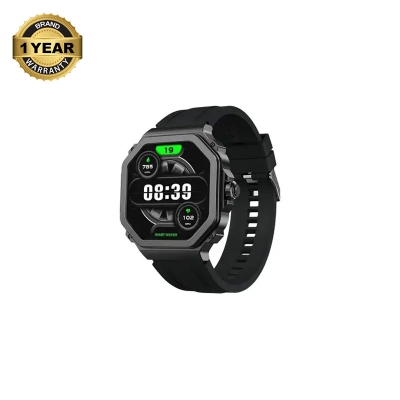 Picture of Blisbond Force Silver AMOLED Bluetooth Calling Smart Watch