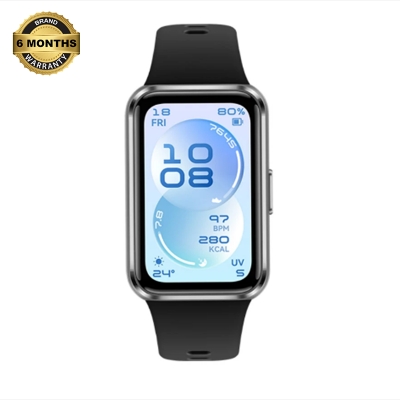 Picture of Huawei Band 11 AMOLED Matte Black Smart Watch (Aluminium Alloy Case)