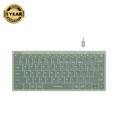 Picture of A4TECH FBX51C Dual Mode Matcha Green Bluetooth Keyboard