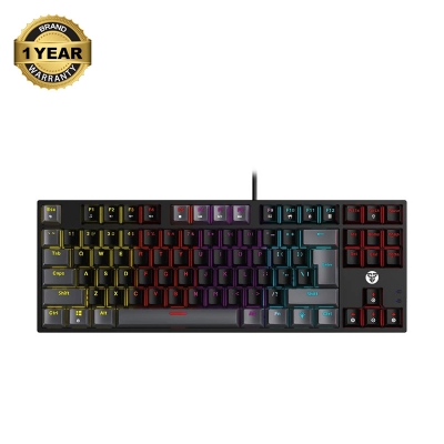 Picture of Fantech Atom87 MK876v2 Wired RGB (Blue Switch) Black Sumi Edition Mechanical Gaming Keyboard