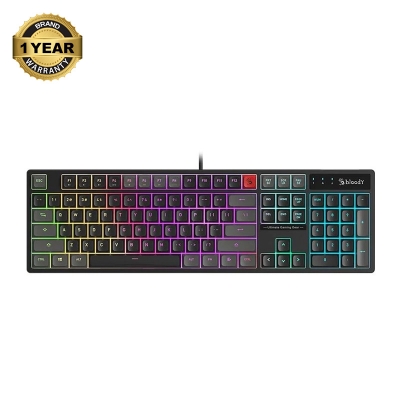 Picture of A4TECH Bloody B230N Neon Backlit Wired Black Gaming Keyboard