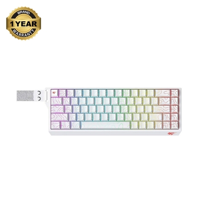 Picture of Havit Gamenote KB922L Wired White (Jiuzi Red Switch) RGB Backlit Mechanical Gaming Keyboard