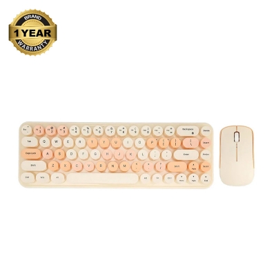 Picture of MOFII I Bean Milk Tea Wireless Keyboard & Mouse Combo