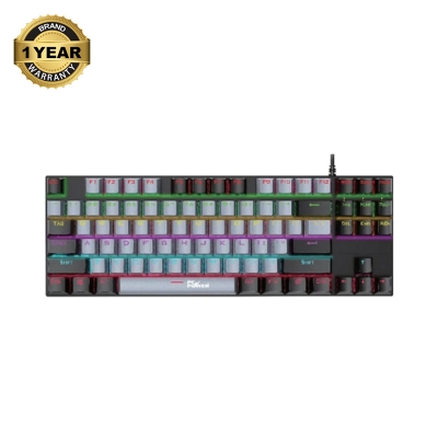 Picture of Pc Power K87 RGB Wired Hot Swap (Blue Switch) Black & Grey Mechanical Gaming Keyboard