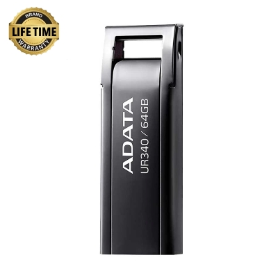 Picture of ADATA UR340 64GB USB 3.2 Black Pen Drive