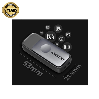Picture of Hiksemi Pully HS-USB-M210S 128GB USB 3.2 Silver Pen Drive
