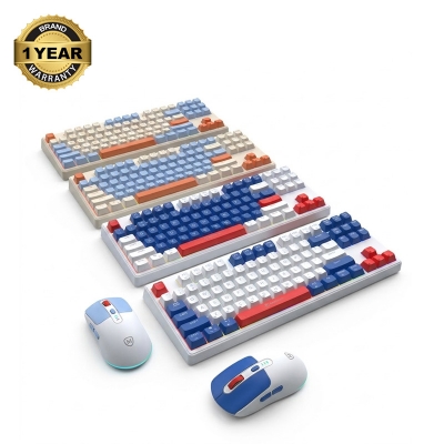 Picture of Micropack KM-269W Navy Wireless Keyboard & Mouse Combo