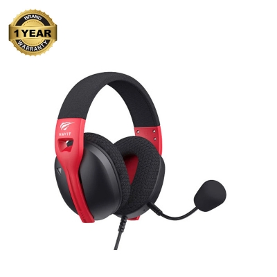 Picture of Havit Fuxi-H5d Wired Black & Red Gaming Headphone