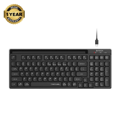 Picture of A4tech FSTYLER FBX70C Wireless (Dual Mode) Black Keyboard