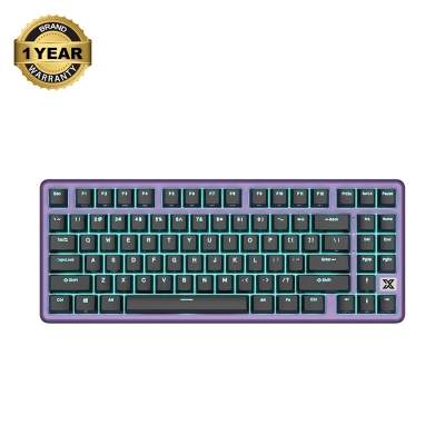 Picture of Royal Kludge RK X87 Wired (Creamy Switch) Blackberry Mousse Mechanical Gaming Keyboard