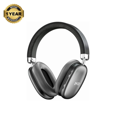 Picture of BWOO BO-BW585 Over Ear Bluetooth Grey Noise Cancelling Gaming Headphone