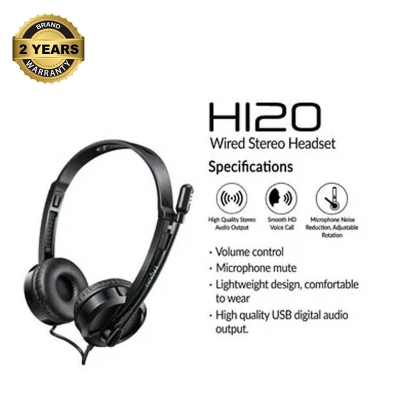 Picture of Rapoo H120 USB Black Wired Stereo headset