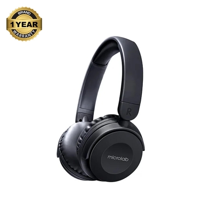 Picture of Microlab HB 21 Bluetooth Black Headphone