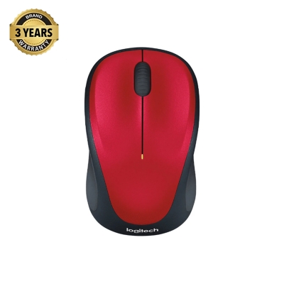 Picture of Logitech M235 Red Wireless Mouse