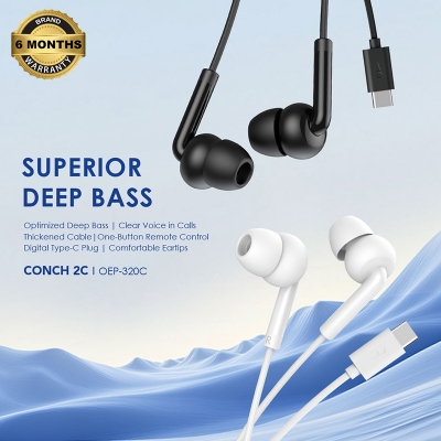 Picture of oraimo CONCH 2C oraimo CONCH 2C Type-C Wired Earphones