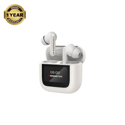Picture of Monster TH300 White TWS Bluetooth Earbuds