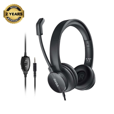 Picture of EKSA Telecom H12 Black Wired Over-Ear Professional Headphone (2 Year Warranty)