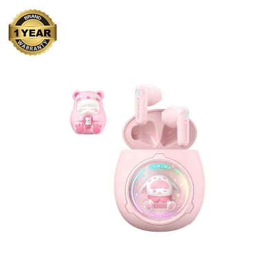 Picture of ONIKUMA T302 RGB Pink TWS Bluetooth Earbuds